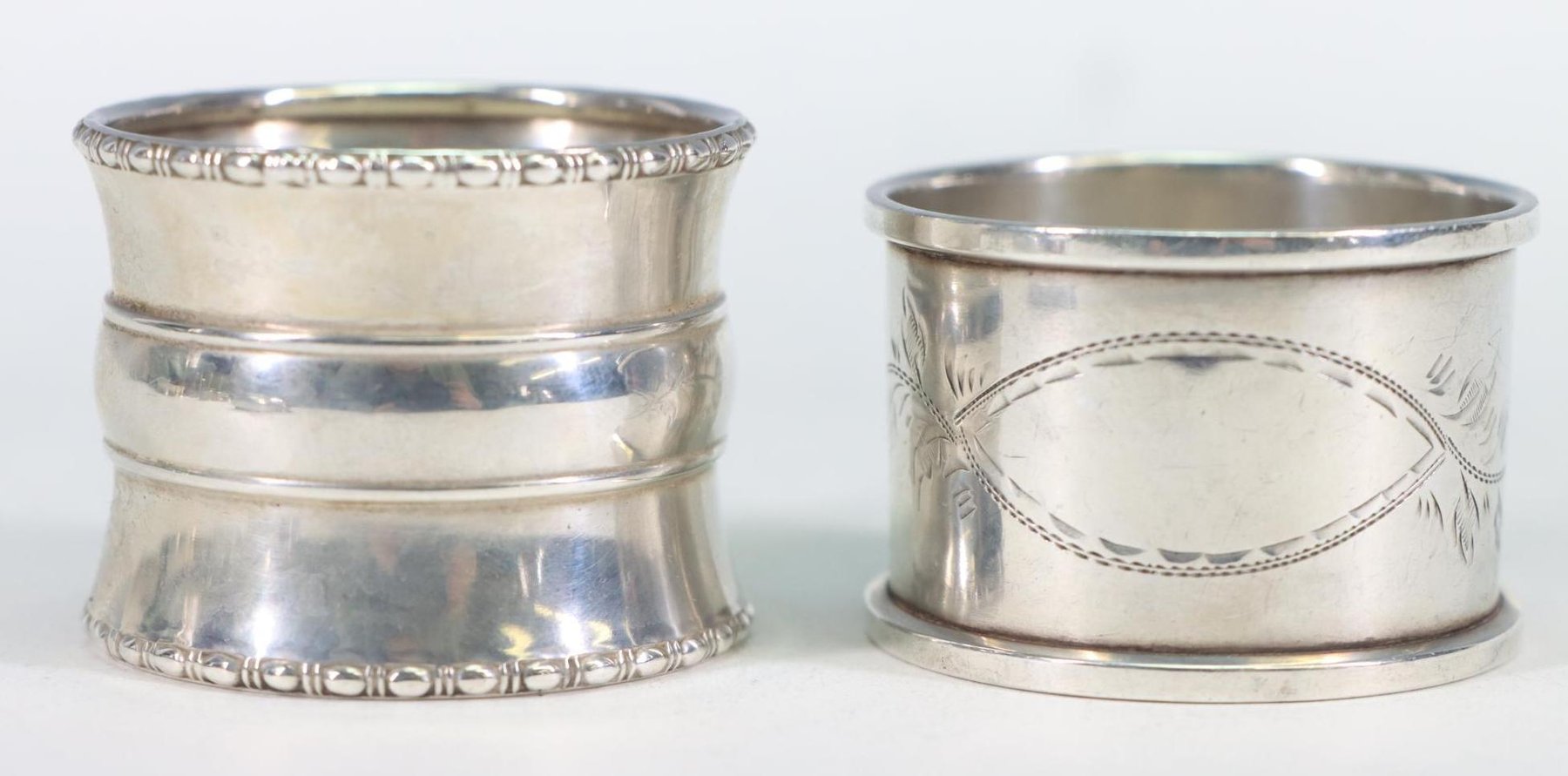 Image for Victorian and Later British Sterling Silver Napkin Rings