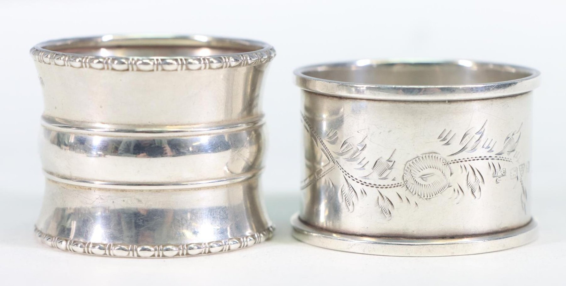 Image for Victorian and Later British Sterling Silver Napkin Rings