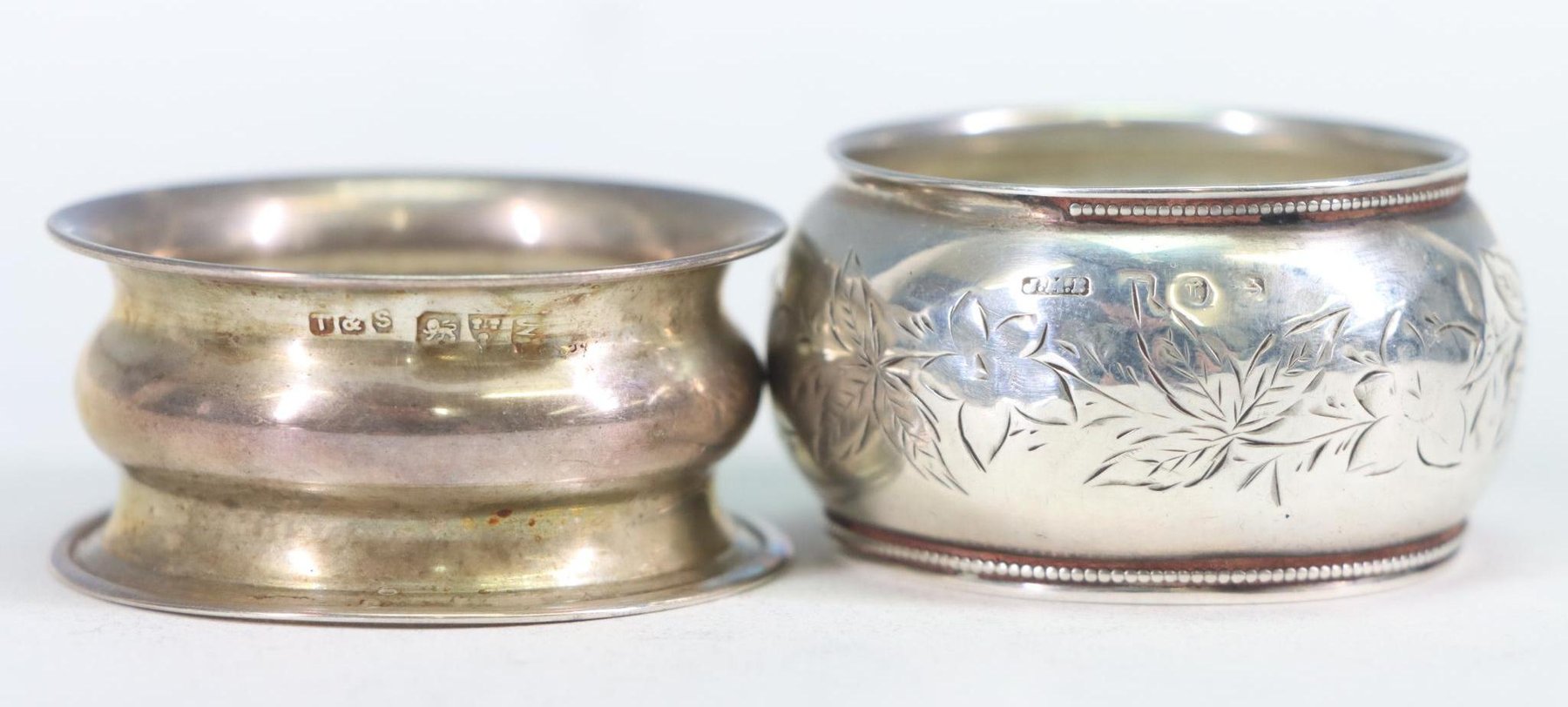 Image for Victorian and Later British Sterling Silver Napkin Rings