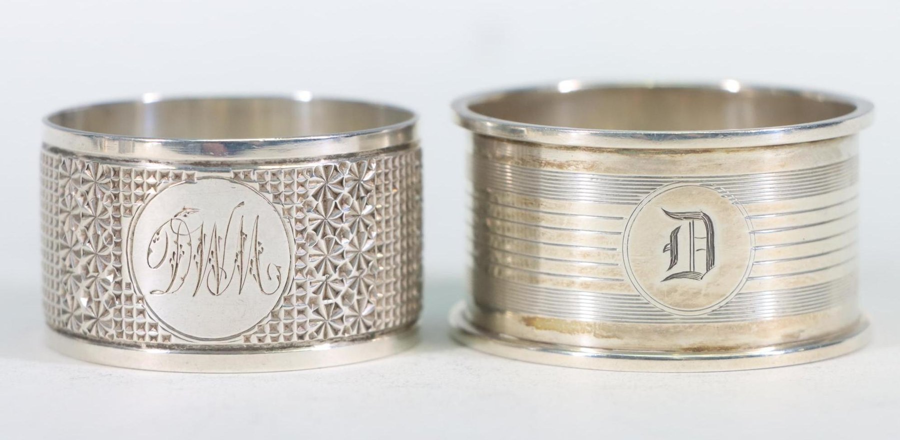 Image for Victorian and Later British Sterling Silver Napkin Rings