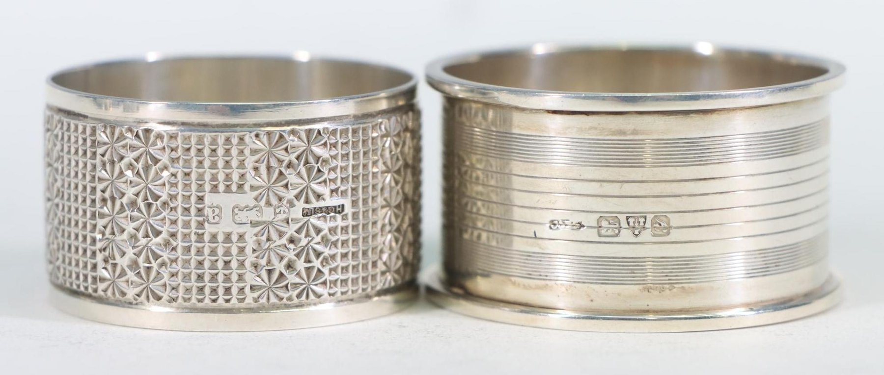 Image for Victorian and Later British Sterling Silver Napkin Rings