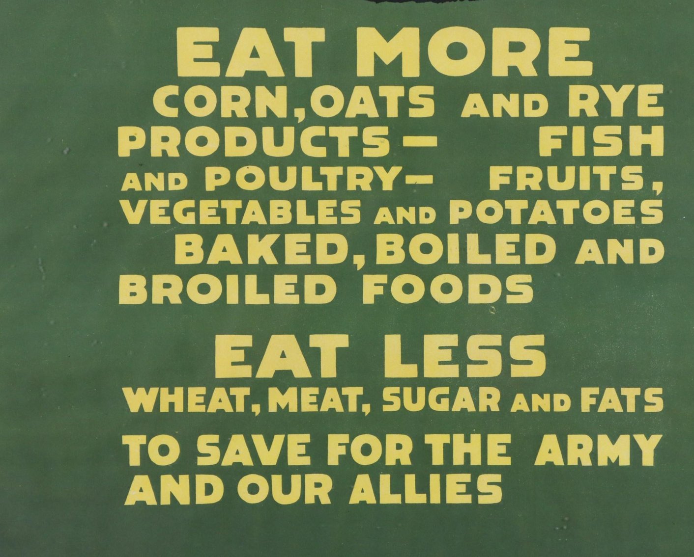 Image for United States World War I Food Posters