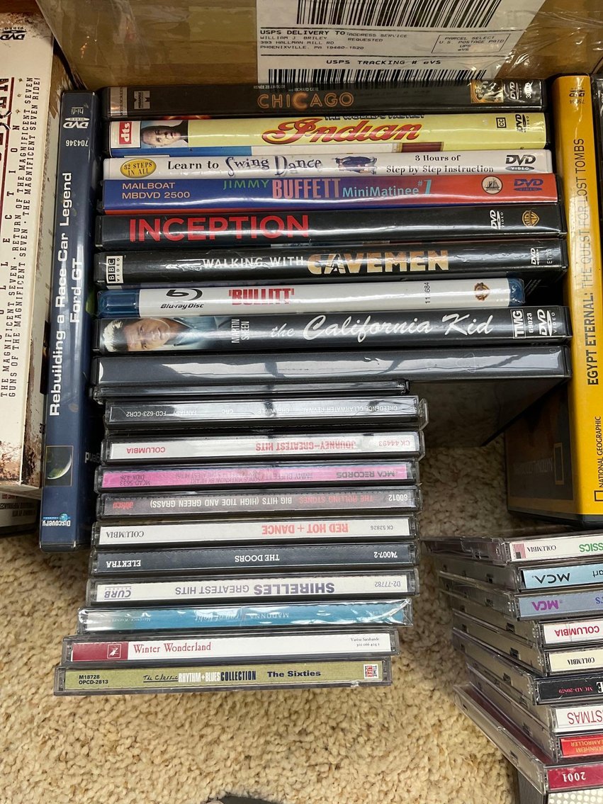 Image for Cd's and DVD's