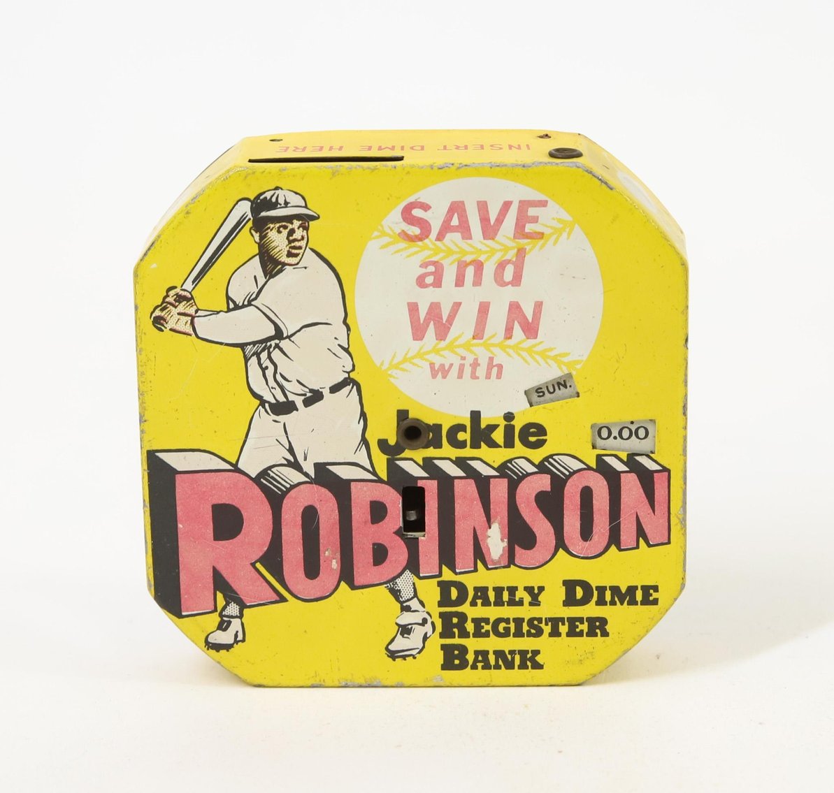 Image for Jackie Robinson Dime Register Bank