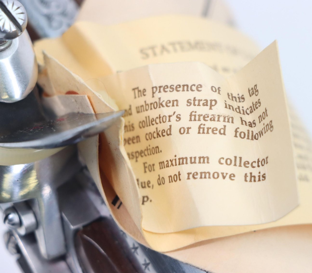 Image for Cased Pedersoli American Historical Foundation George Washington Harper's Ferry Commemorative Flintlock  Pistol