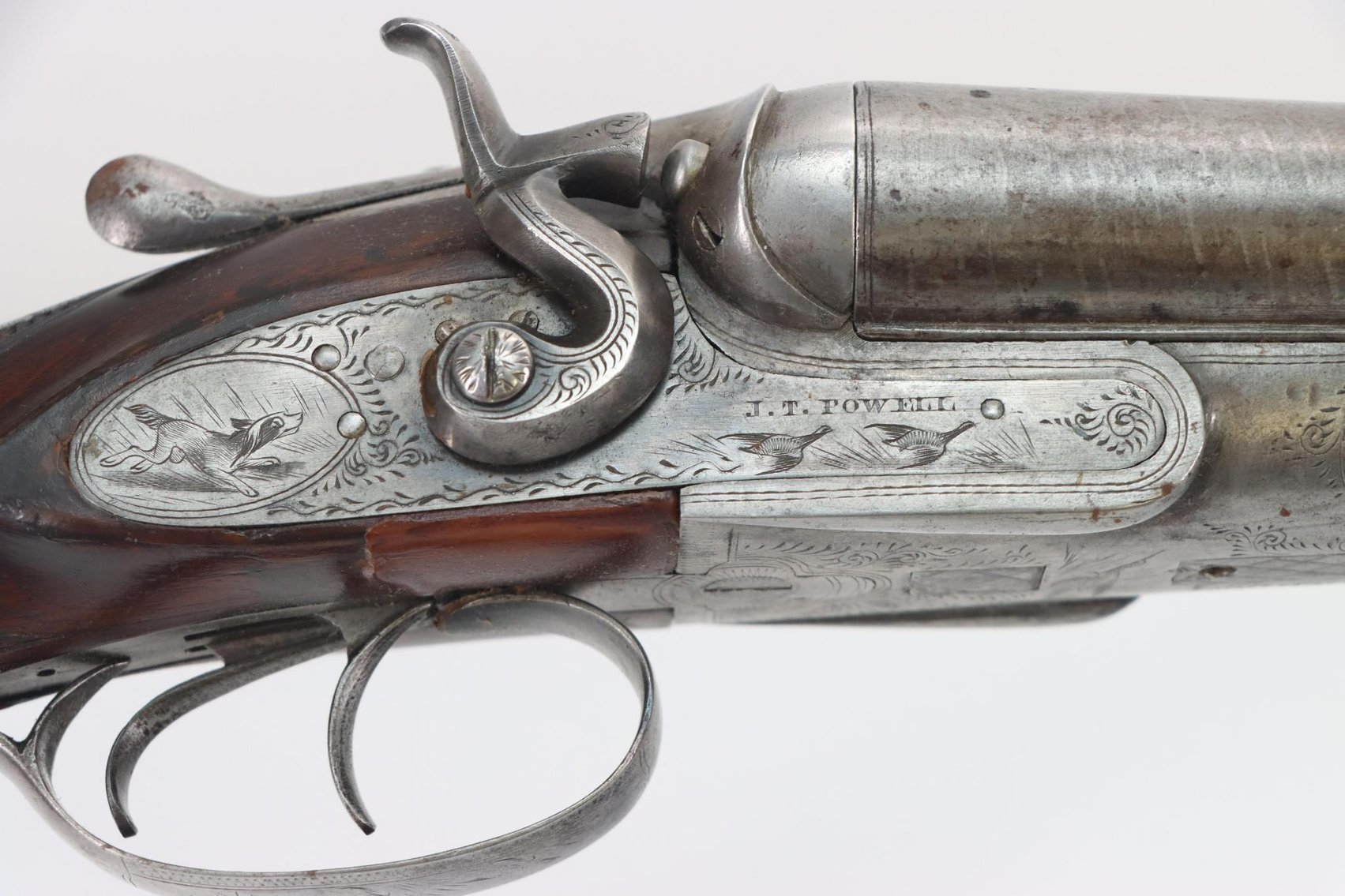 Image for J.T.Powell/T,B&S English SxS Shotgun
