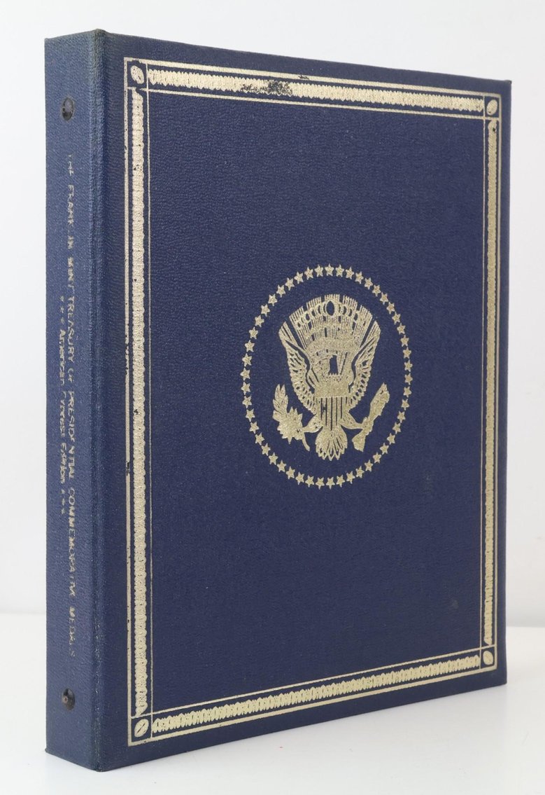 Image for Franklin Mint Sterling Silver Presidential Commemorative Medals 