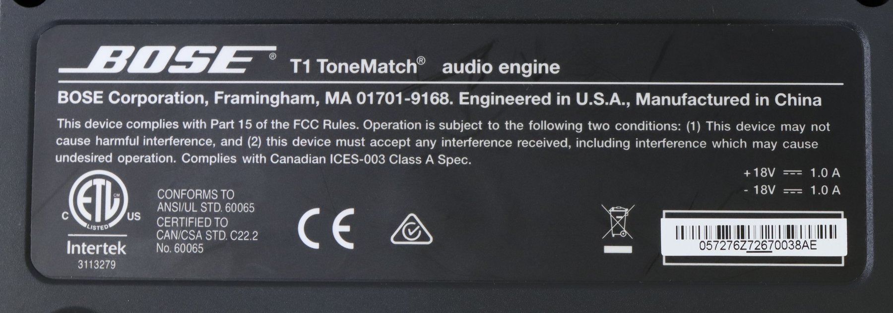 Image for Bose L1 Model 1S Sound System with optional ToneMatch controller