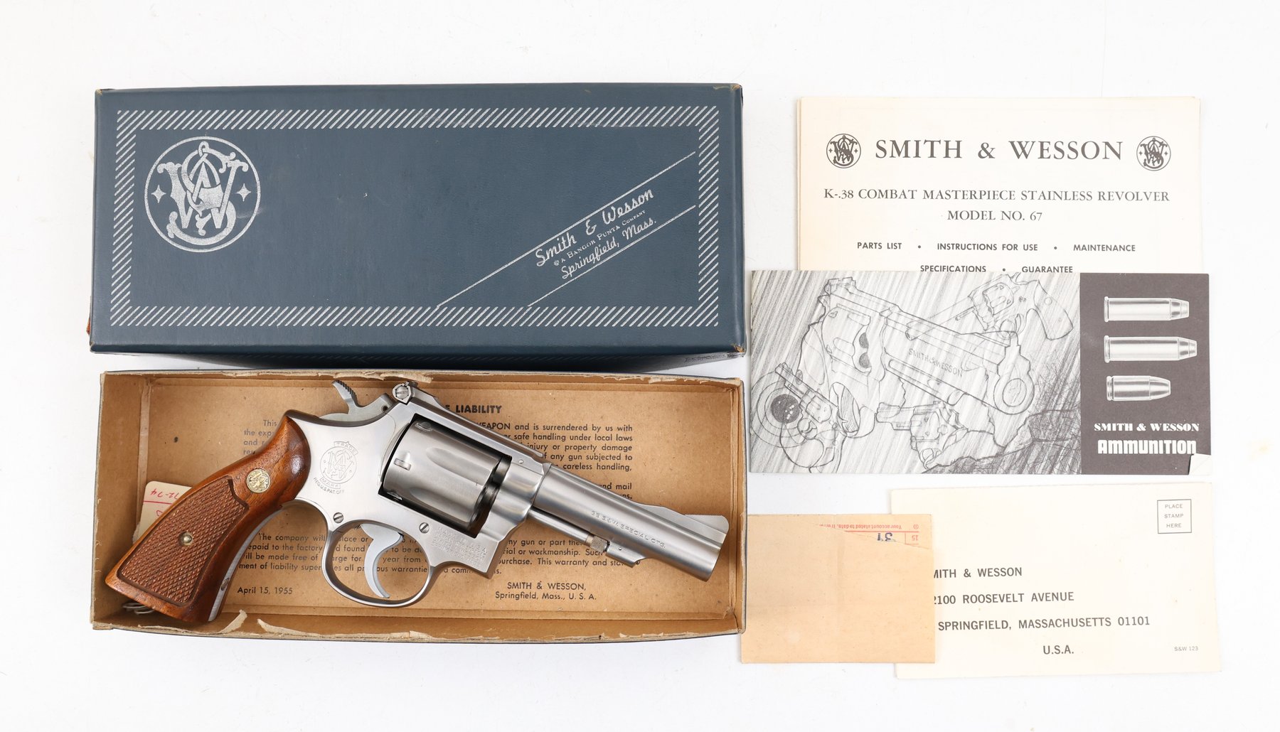 Image for Smith & Wesson Model 67 Combat Masterpiece Double Action Revolver