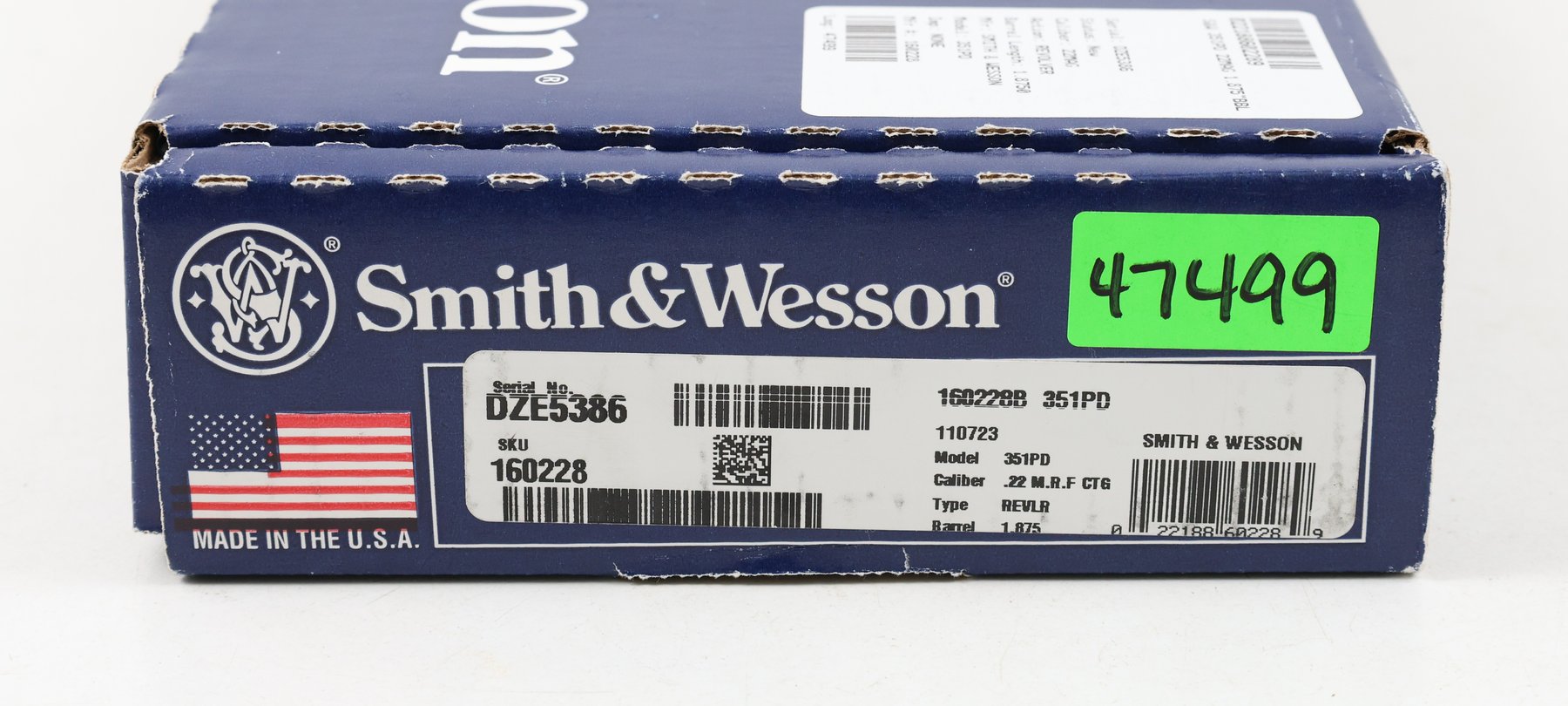 Image for Smith & Wesson 351 PD Airlite Double Action Revolver
