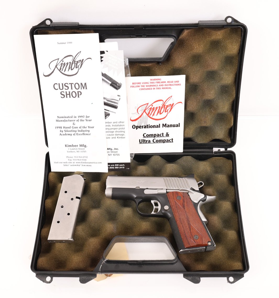 Image for Kimber Custom Shop Ultra Elite Semi Automatic Pistol