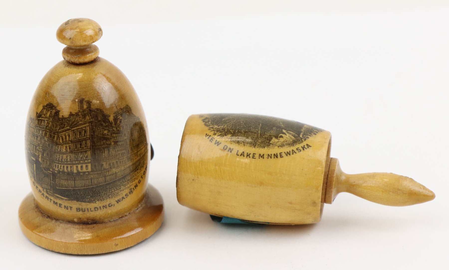 Image for Mauchline Ware & German Wood Sewing Accessories