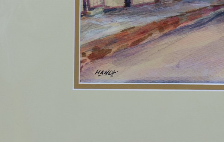 Image for Watercolor, signed