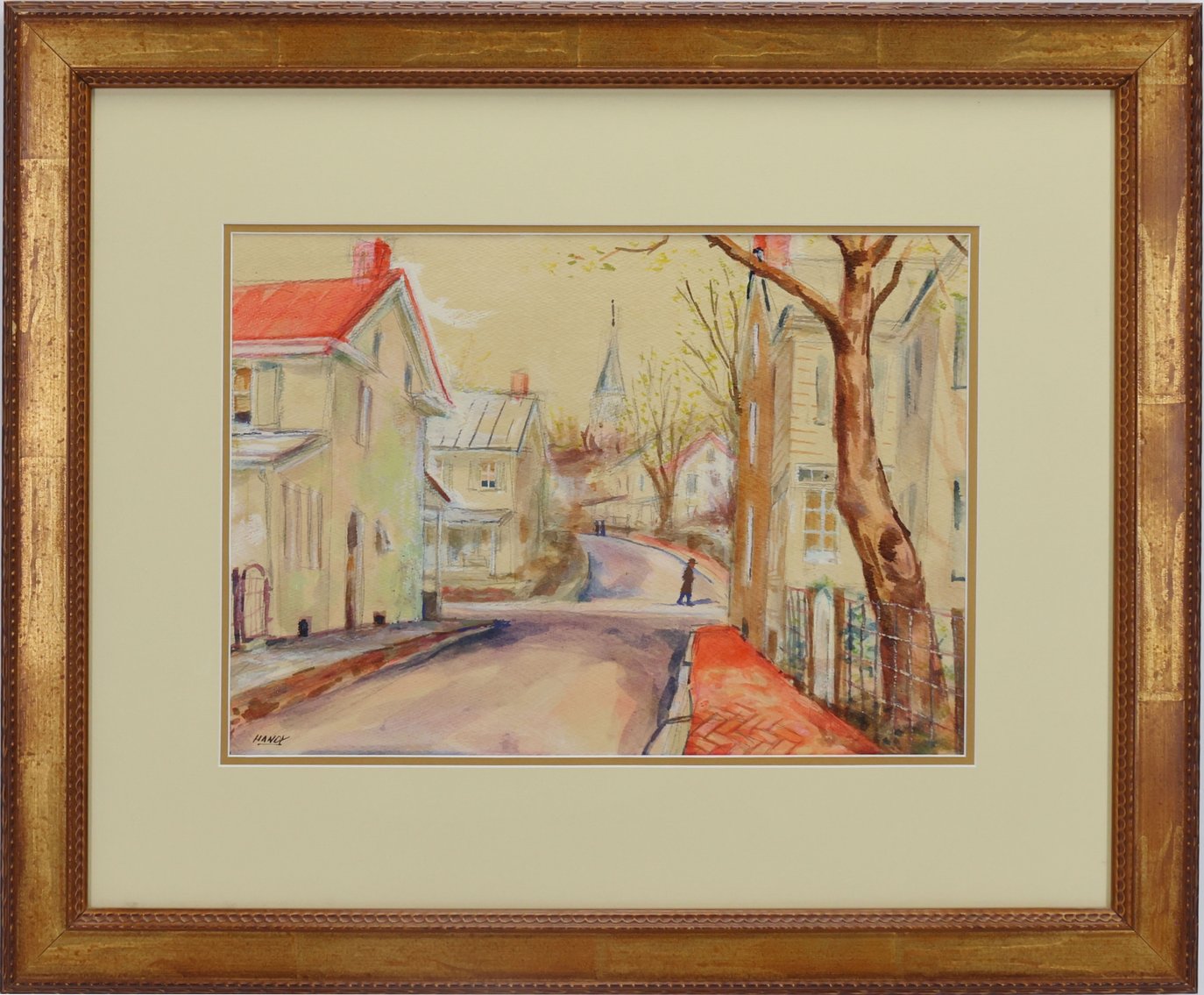 Image for Watercolor, signed