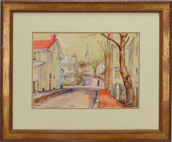 Image for Watercolor, signed