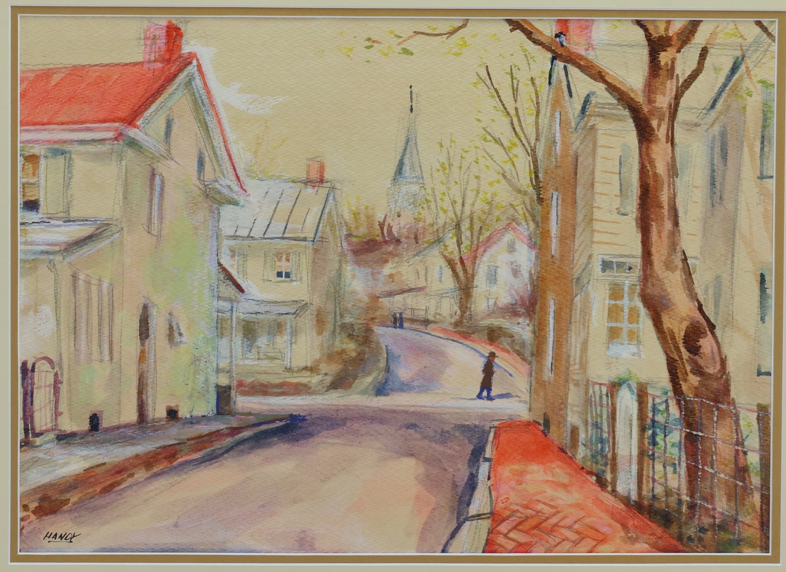 Image for Watercolor, signed