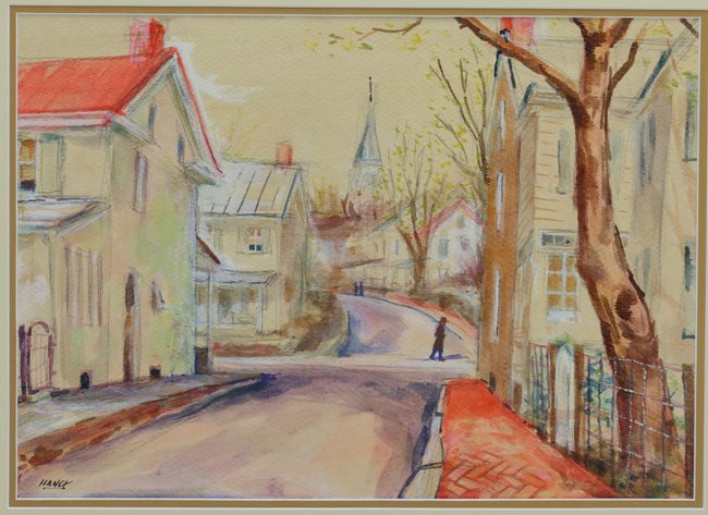 Image for Watercolor, signed