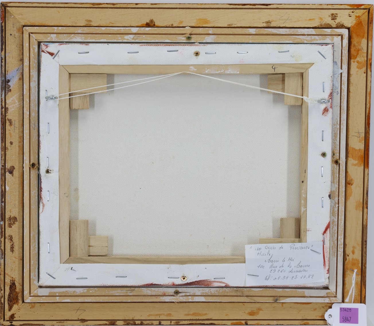 Image for Oil on Canvas, signed