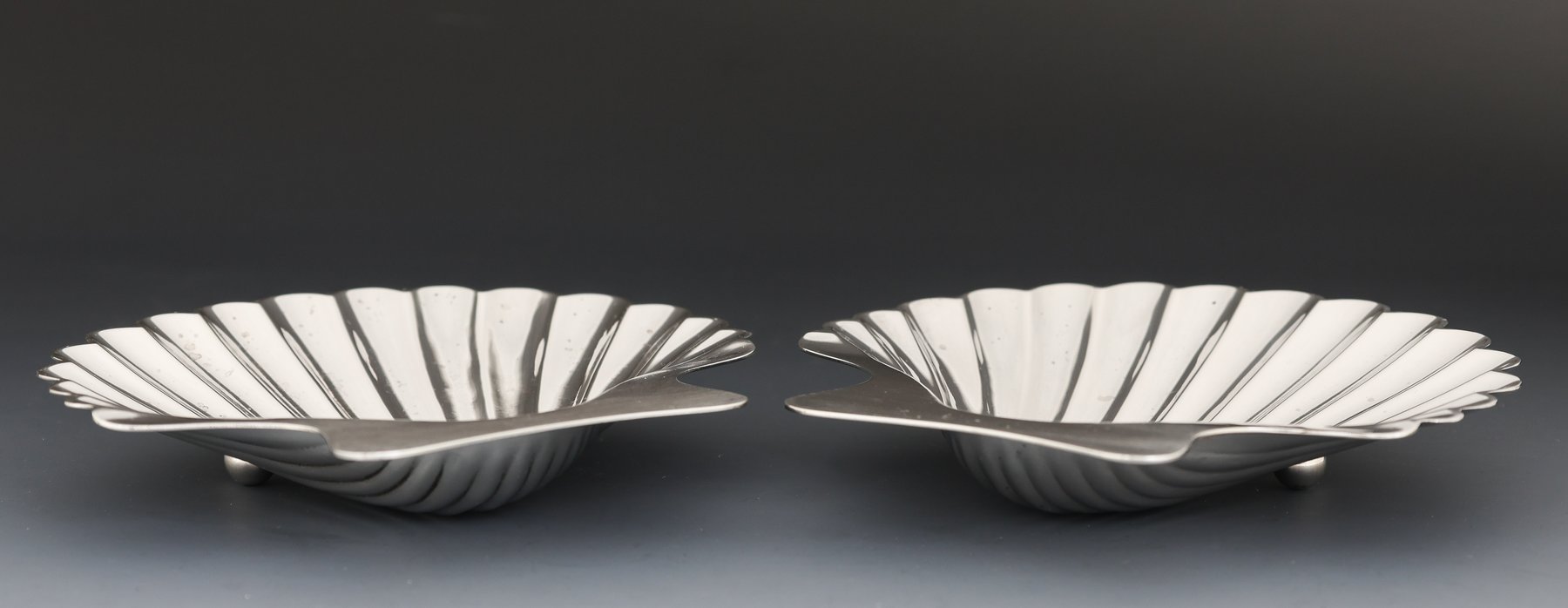Image for Tiffany Sterling Silver Shell Bonbon Dishes