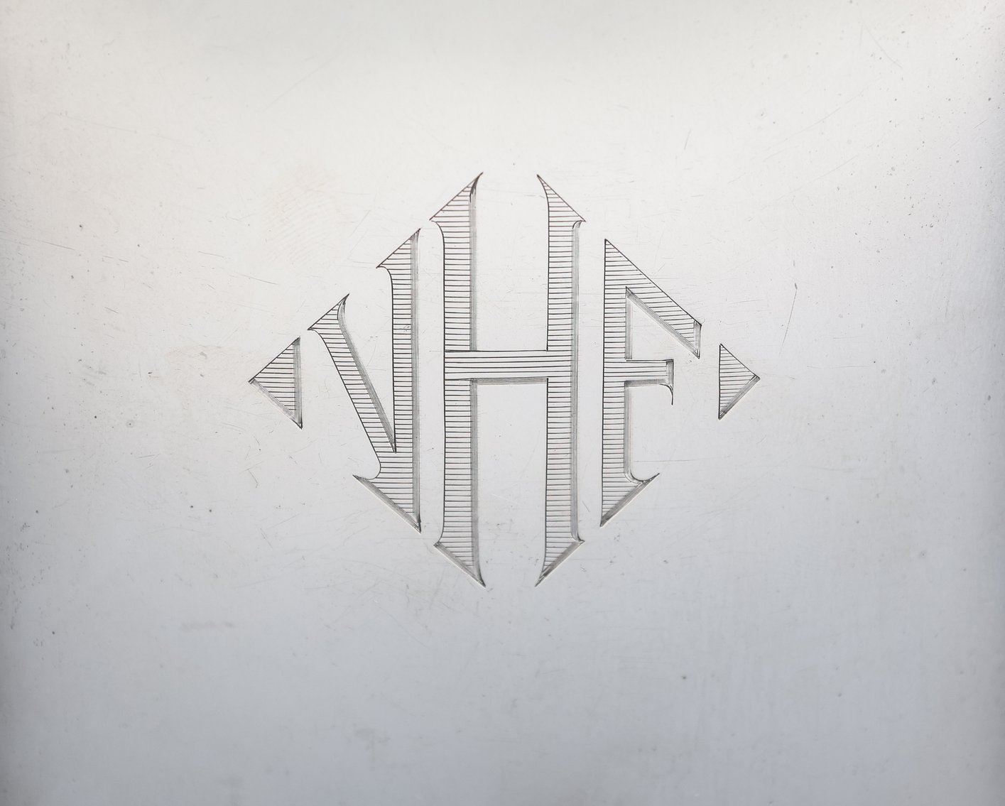 Image for Blackinton Sterling Silver Flask and Cigarette Case