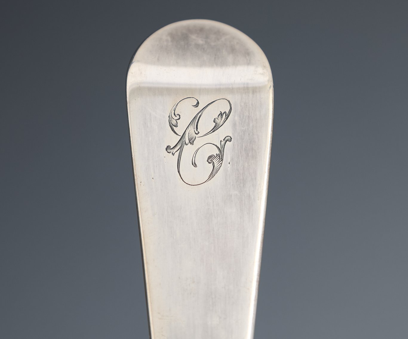 Image for Henry Hayens Georgian British Sterling Silver Punch Ladle