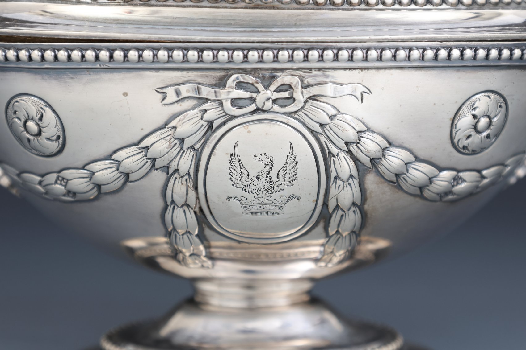 Image for John Denzilow / Paul Storr Georgian British Sterling Silver Sauce Tureen