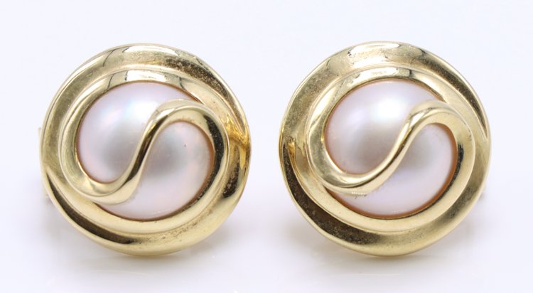 Image for 14k YG Earrings