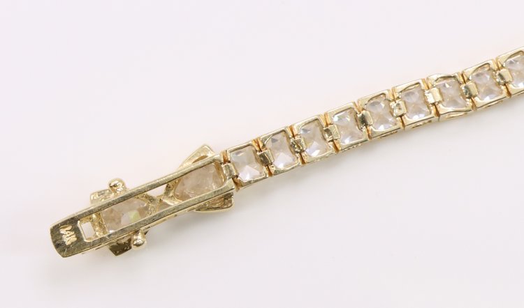 Image for 14k YG Bracelet & Pendant