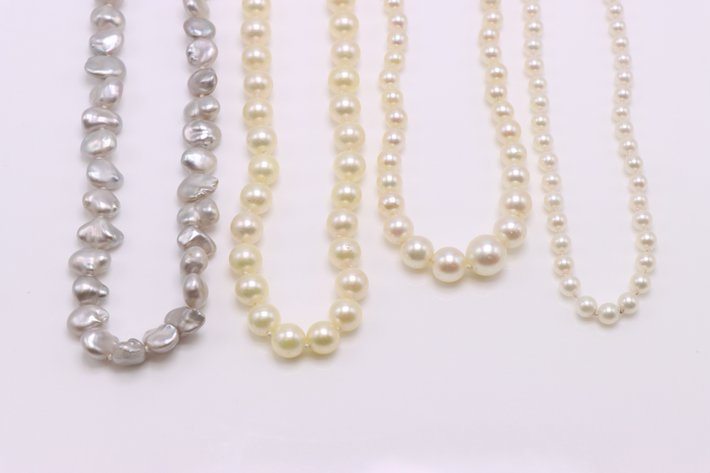 Image for 14k YG Pearl Necklaces