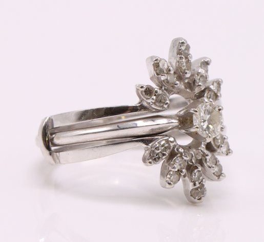 Image for 14k WG Wedding Set