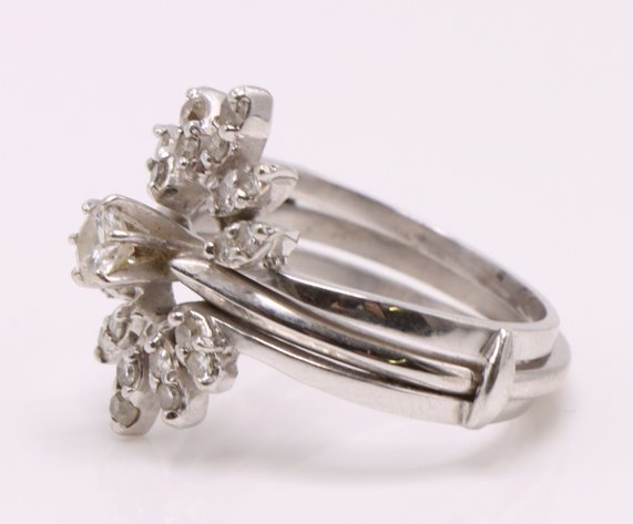 Image for 14k WG Wedding Set