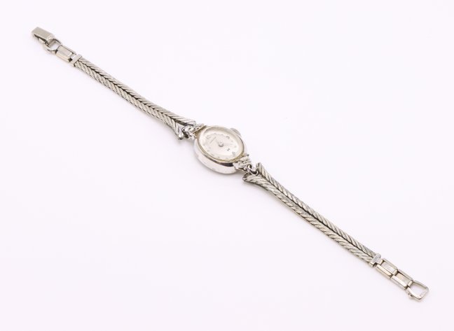 Image for 10k WG Hamilton Wrist Watch