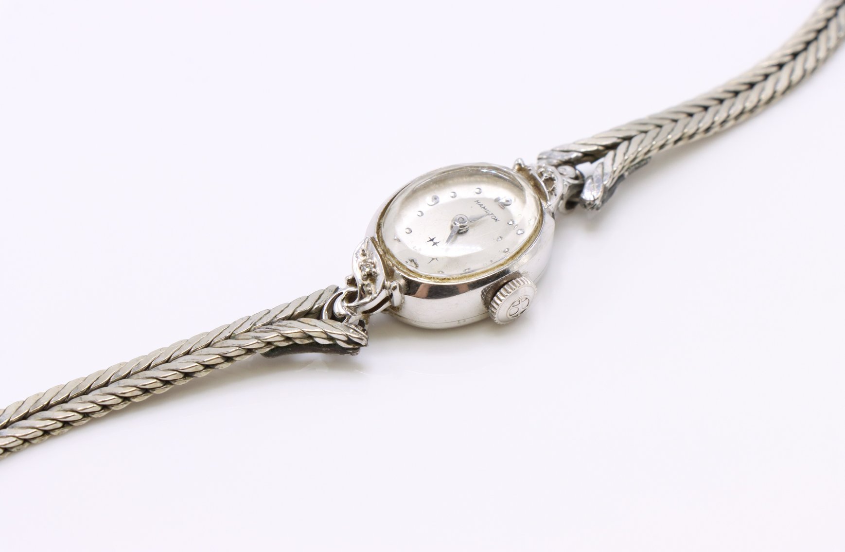 Image for 10k WG Hamilton Wrist Watch