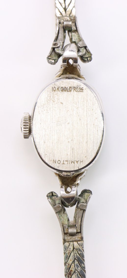 Image for 10k WG Hamilton Wrist Watch