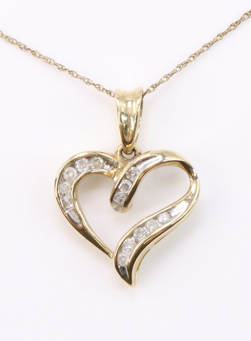 Image for 10k YG Necklace Chain and Pendant