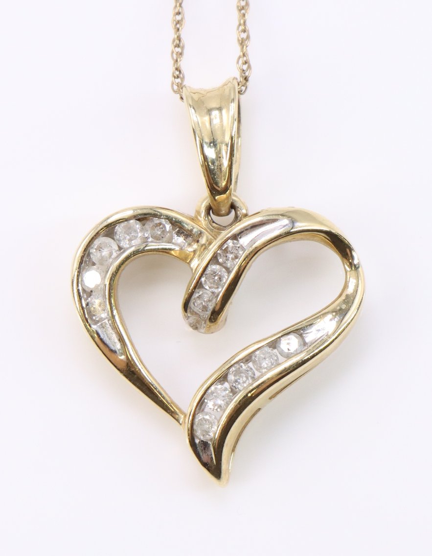 Image for 10k YG Necklace Chain and Pendant