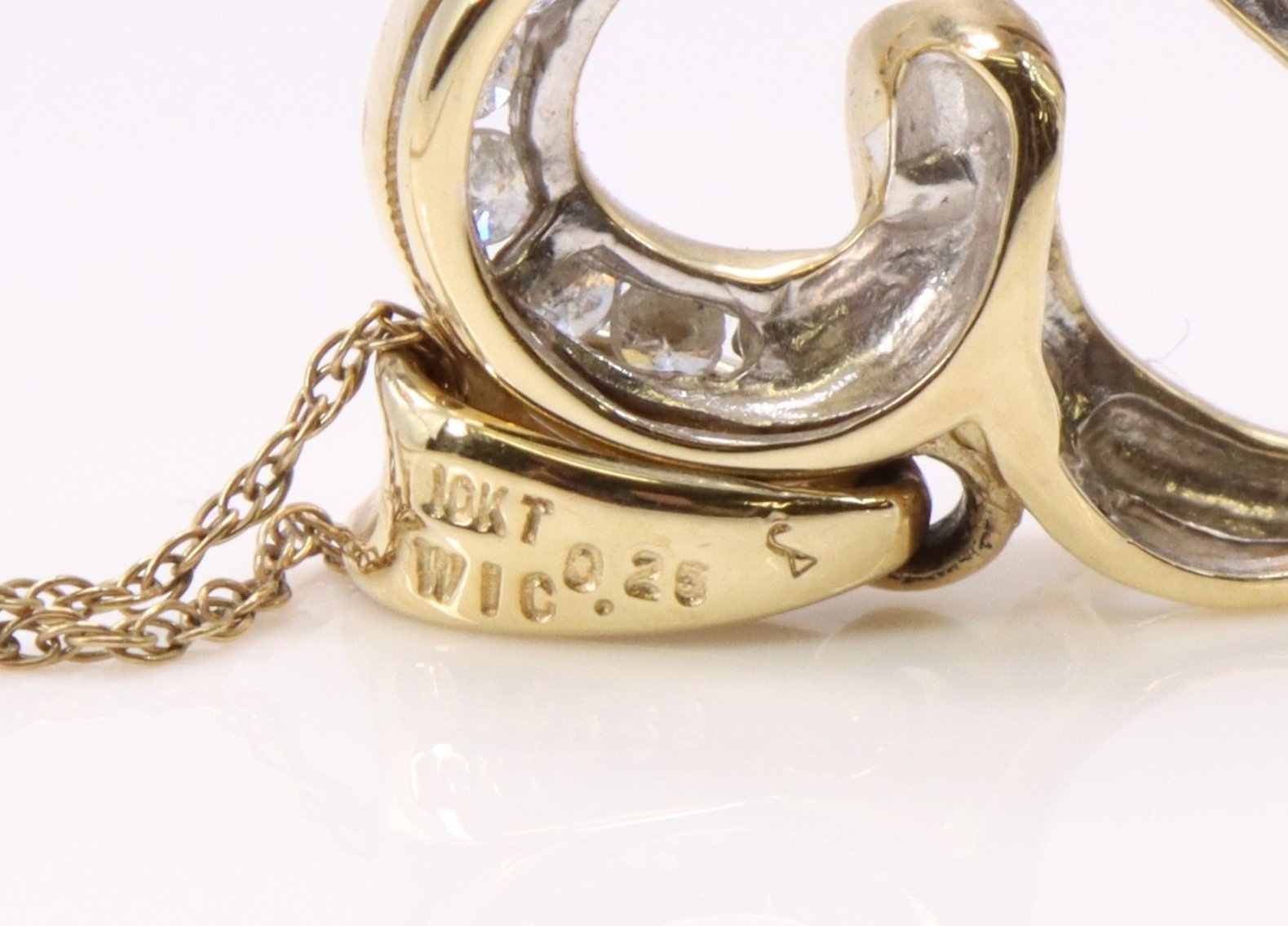 Image for 10k YG Necklace Chain and Pendant