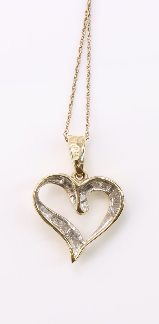 Image for 10k YG Necklace Chain and Pendant