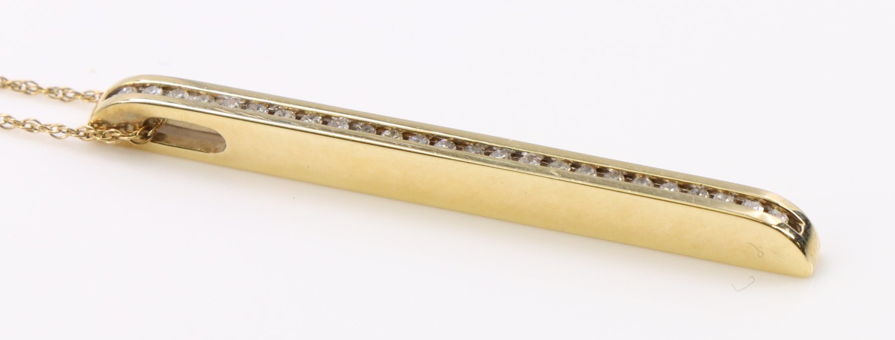 Image for 10k YG Necklace Chain and Pendant