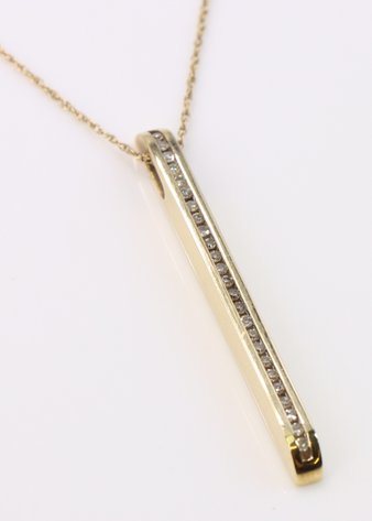 Image for 10k YG Necklace Chain and Pendant