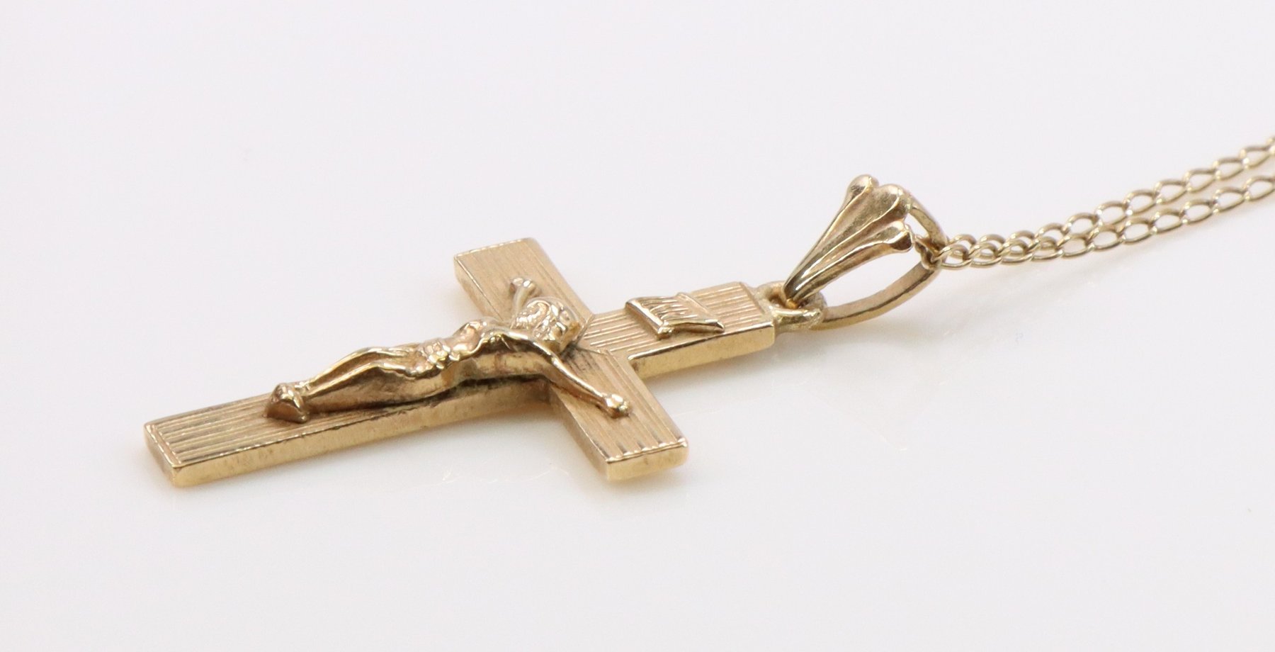 Image for 14k YG Necklace Chain and Pendant