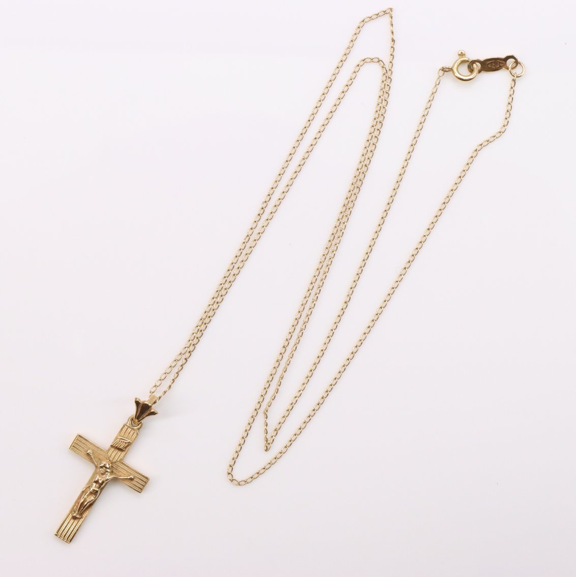 Image for 14k YG Necklace Chain and Pendant