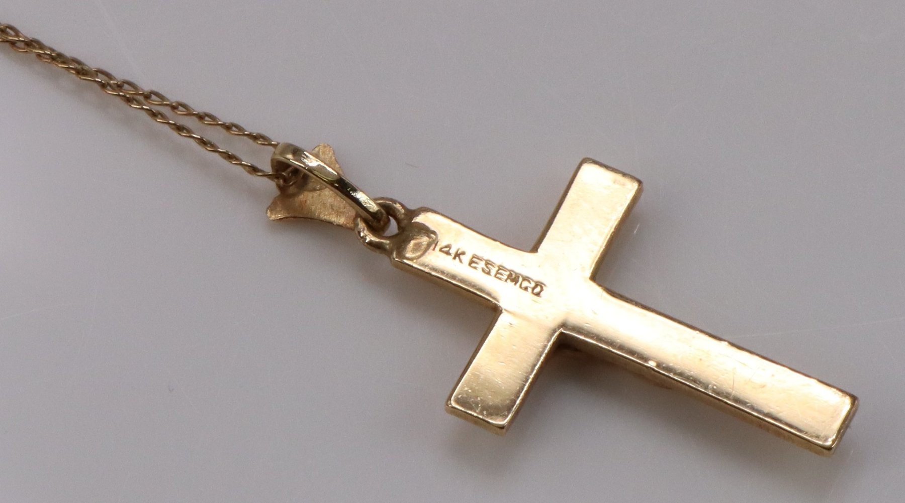 Image for 14k YG Necklace Chain and Pendant