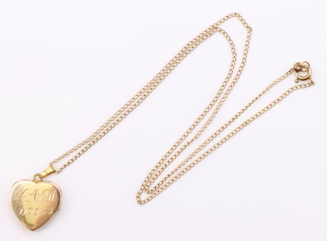 Image for 14k YG Necklace Chain and Pendant