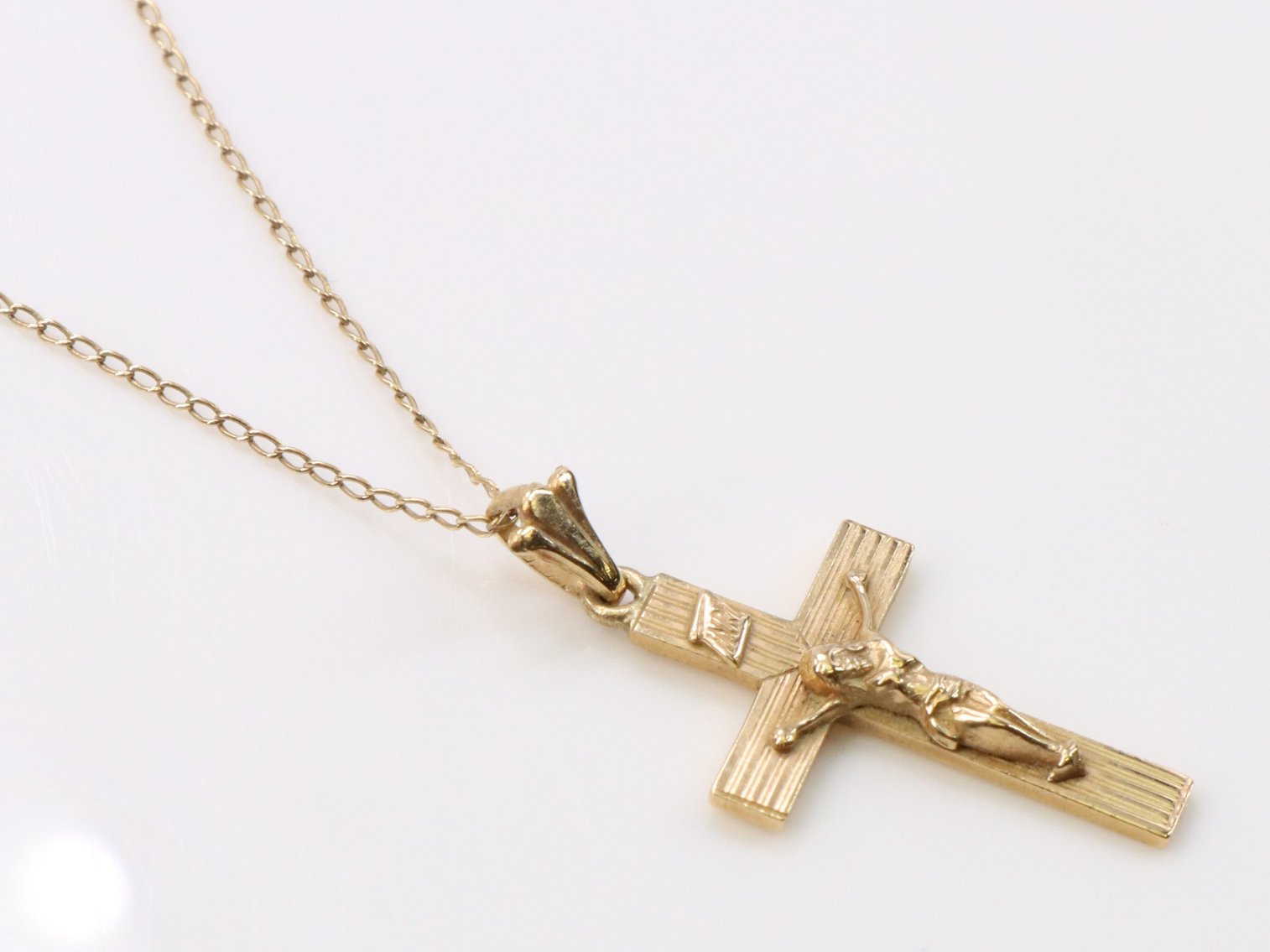 Image for 14k YG Necklace Chain and Pendant