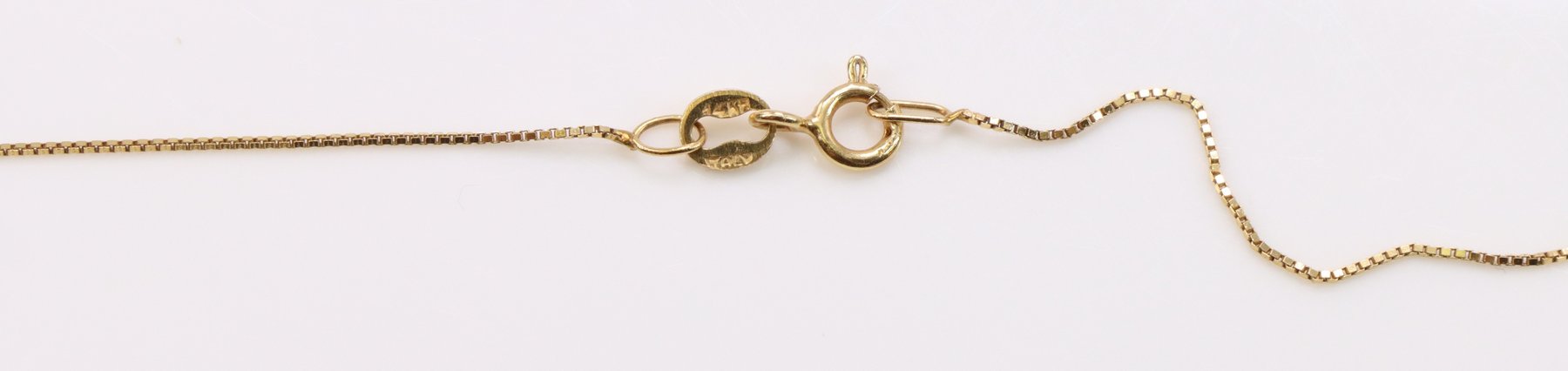 Image for 14k YG Necklace Chain and Pendant