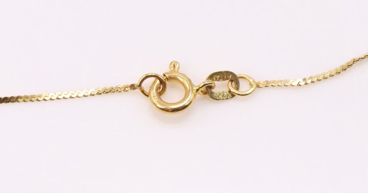 Image for 18k & 14k Necklace Chains and Pendant