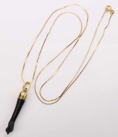 Image for 18k & 14k Necklace Chains and Pendant