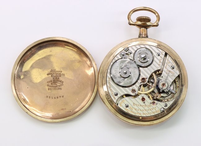 Image for Hamilton Gold Plated Pocket Watch