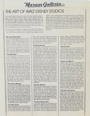 Image for Disney Serigraph